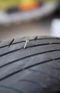 How to tell if Someone put a Nail in your Tire